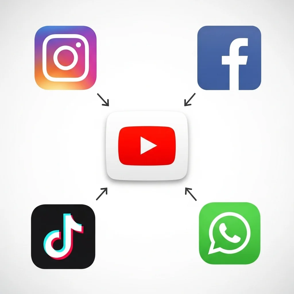 Direct your social media traffic to the YouTube app